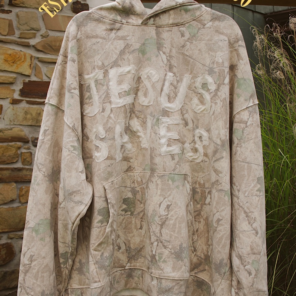 Jesus Saves sweatshirt